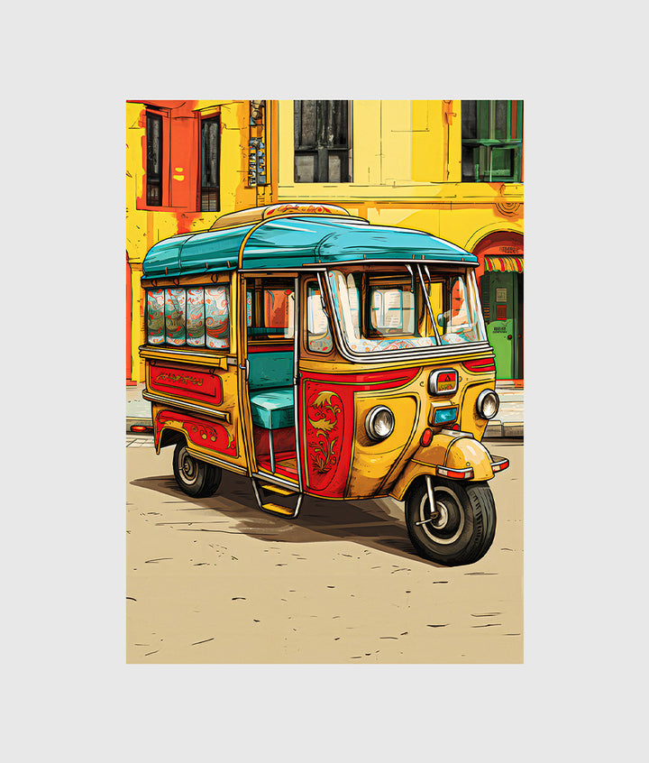 Buy Rickshaw Painting Online