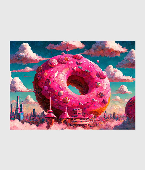 City Beneath the Donut