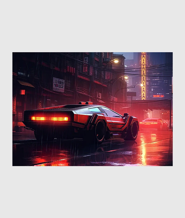 Cyberpunk night city