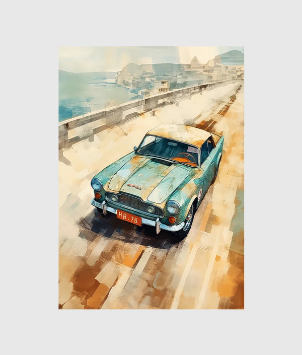 Vintage Car Drift