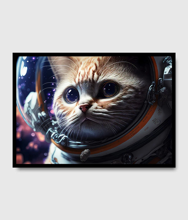 Cat Wearing Space Suit