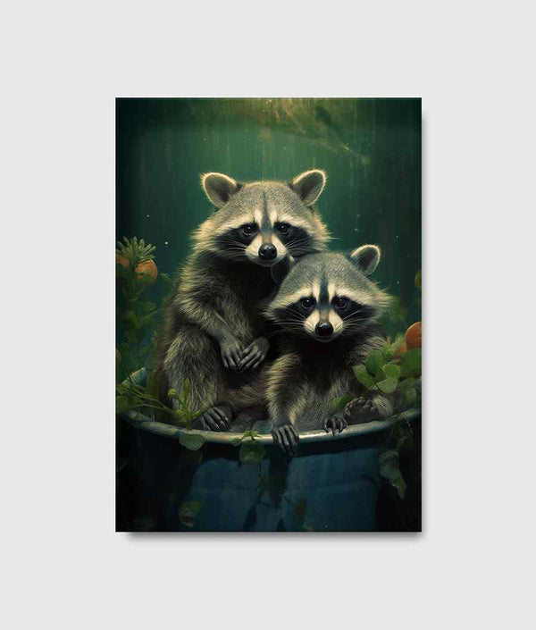 Pair of Raccoons