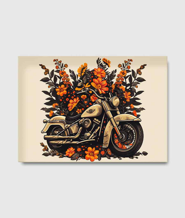 Floral Bike Print