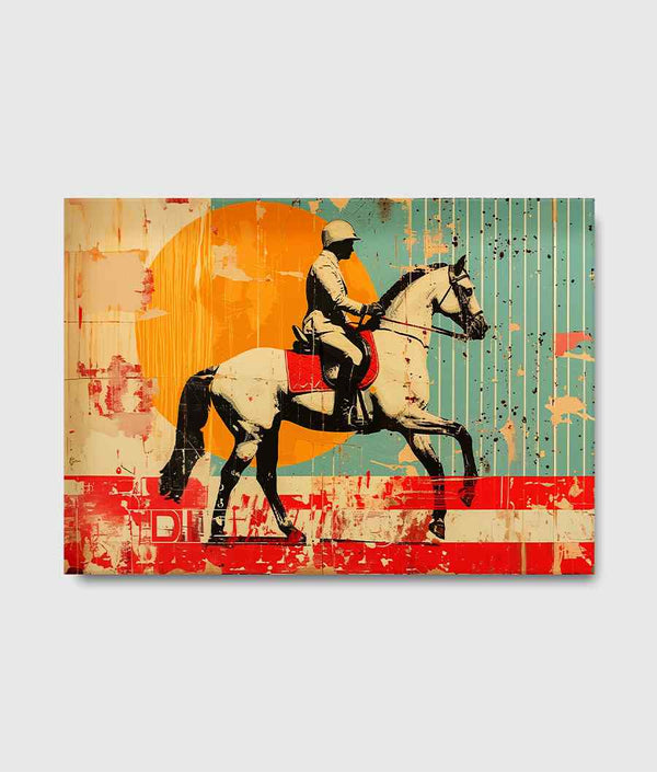 Vintage Horse Race