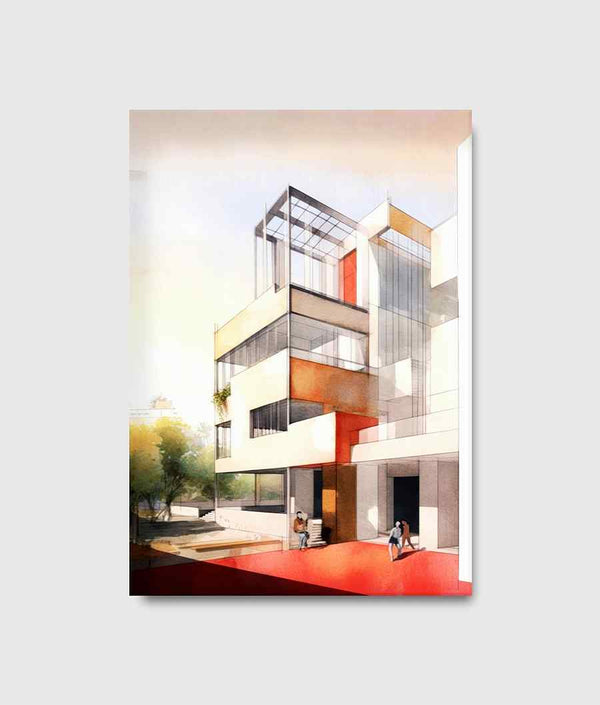 Building Watercolor Painting