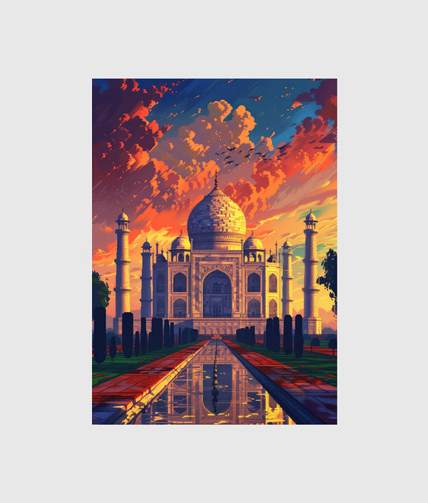 Taj Mahal at Twilight