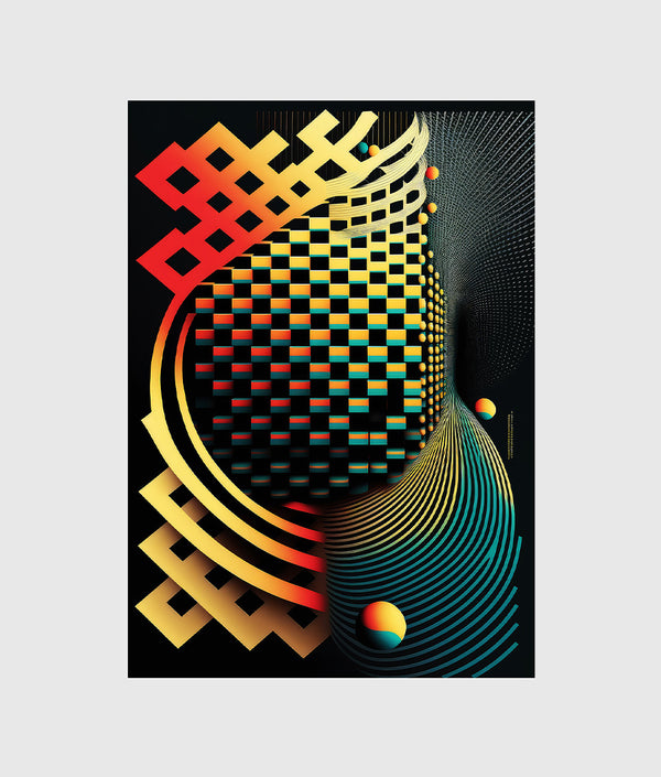 Abstract Shapes With Colors