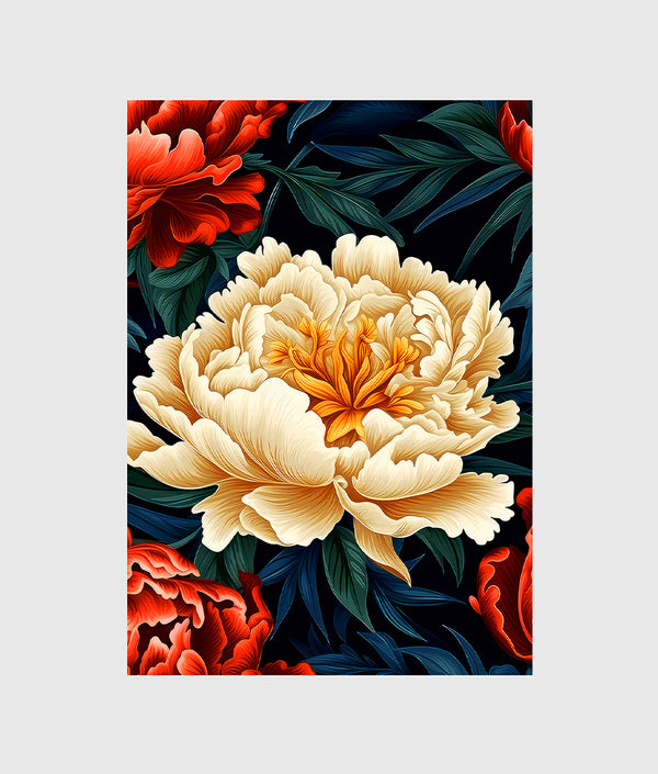 Whispering Carnations Canvas