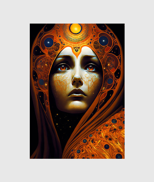 Lady Universe Painting