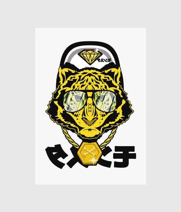 TIGER SWAG by monstariam print